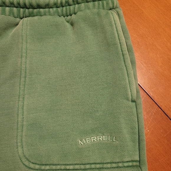 LG Merrell Womens Green Scout Shorts - Picture 3 of 5